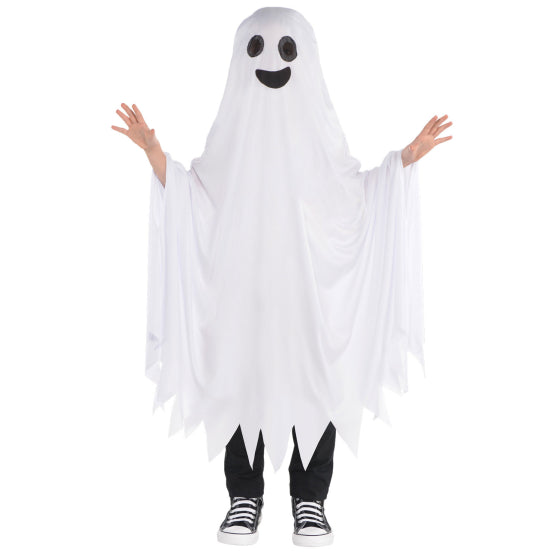 KIDS COSTUME - GHOST CAPE CHILD