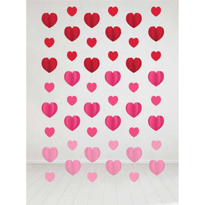 STRING HEARTS HANGING DECORATION
