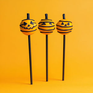 Black Plastic Lollipop Sticks