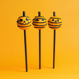 Black Plastic Lollipop Sticks