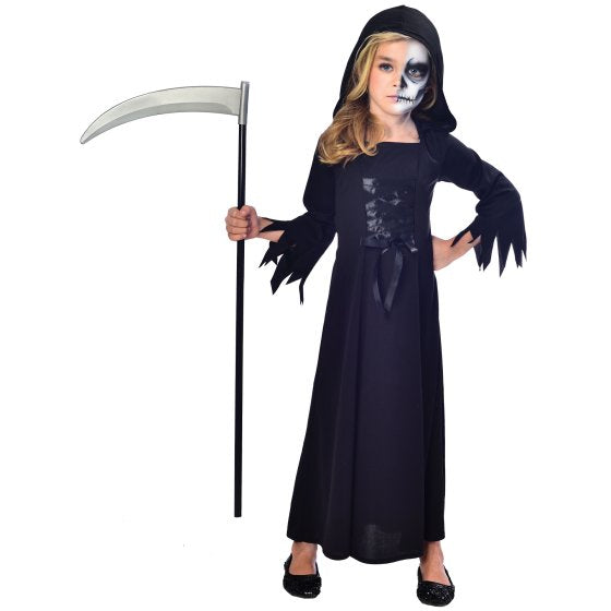 KIDS COSTUME - GRIM REAPER 5-6