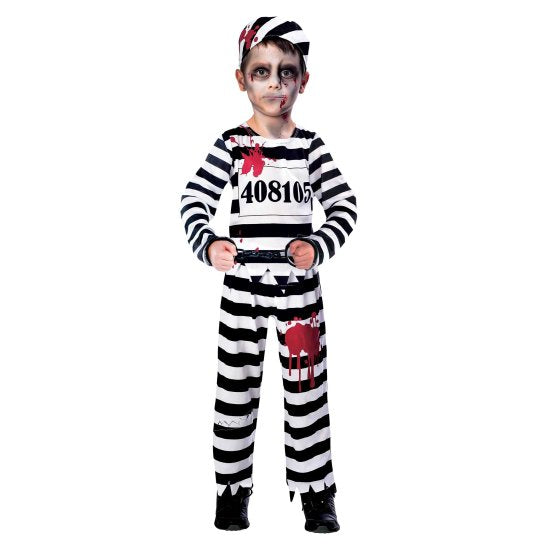 KIDS COSTUME - ZOMBIE CONVICT 11-12