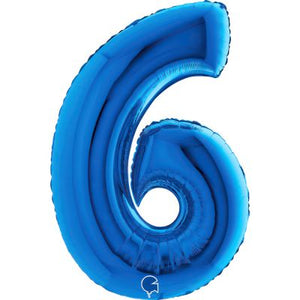 SuperShape Numbers BLUE #6