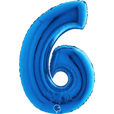 SuperShape Numbers BLUE #6