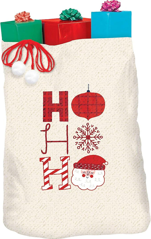 HO HO HO GIFT SACK