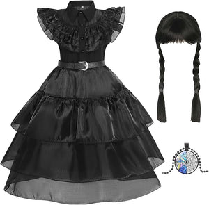 Wednesday Ball Gown Costume 4-6