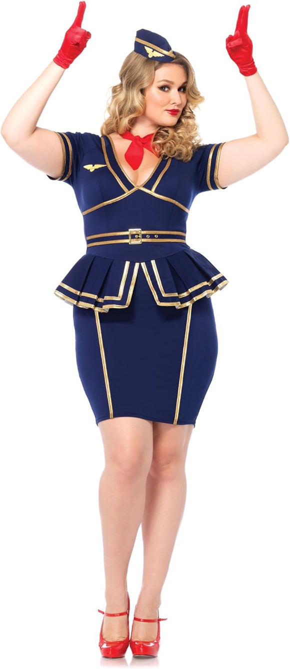 ADULT COSTUME - FLIGHT ATTENDANT