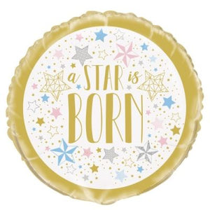 45cm Foil Balloon -  A STAR IS BORN