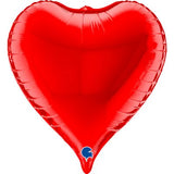 3D HEART SHAPE - RED