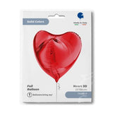 3D HEART SHAPE - RED