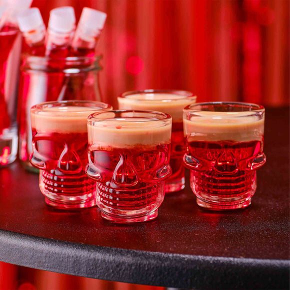 Ginger Ray Deadly Soiree Skull Shot Glasses
