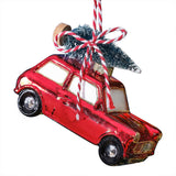 Ginger Ray Merry & Bright Novelty Car Tree Decoration