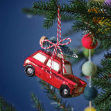 Ginger Ray Merry & Bright Novelty Car Tree Decoration
