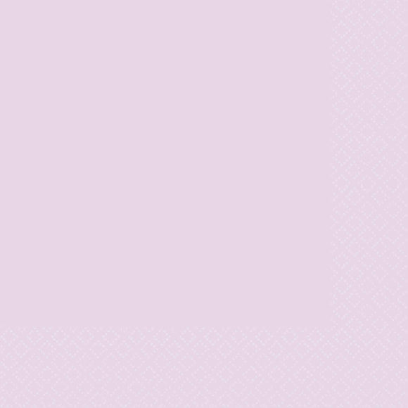 LUNCH NAPKINS - PASTEL LILAC