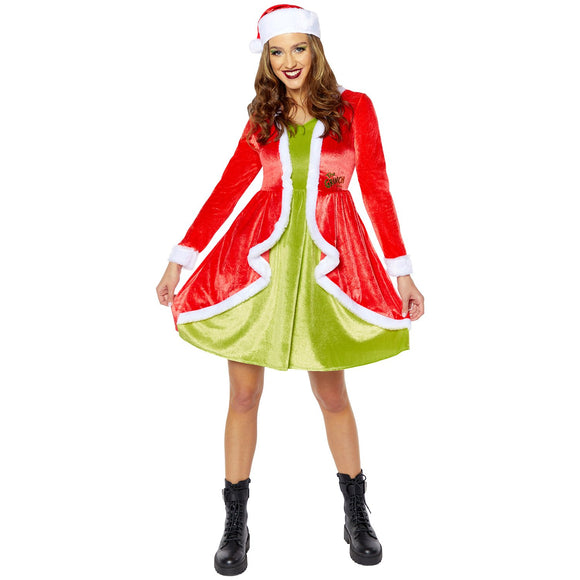 Costume Dr Seuss The Grinch Women's size 12-14