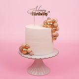 Sprinks Cake Ball Toppers Champagne Gold 32Pk