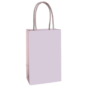 KRAFT LOOT BAGS - PASTEL LILAC