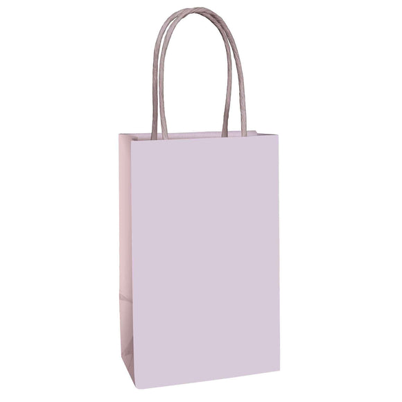 KRAFT LOOT BAGS - PASTEL LILAC