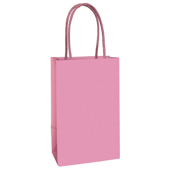 Amscan Kraft Treat Bags New Pink 8 Pack