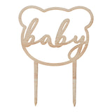 Teddy Bear 'baby' Cake Topper