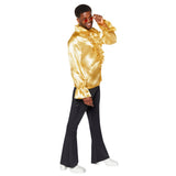 Amscan Satin Ruffle Gold Shirt XL