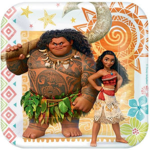 Party Paper Plates 17cm - MOANA