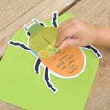 Ginger Ray Bugging Out Beetle Party Invitations 16cm 5Pk