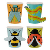 Ginger Ray Bugging Out Bug Paper Cups 8 Pk