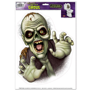 Beistle Halloween Under the Lid Ghoul Peel N Place