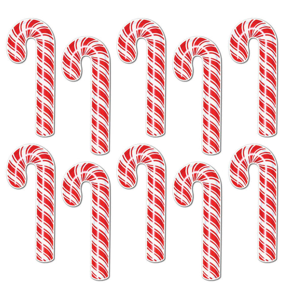 Beistle Mini Candy Cane Cutouts