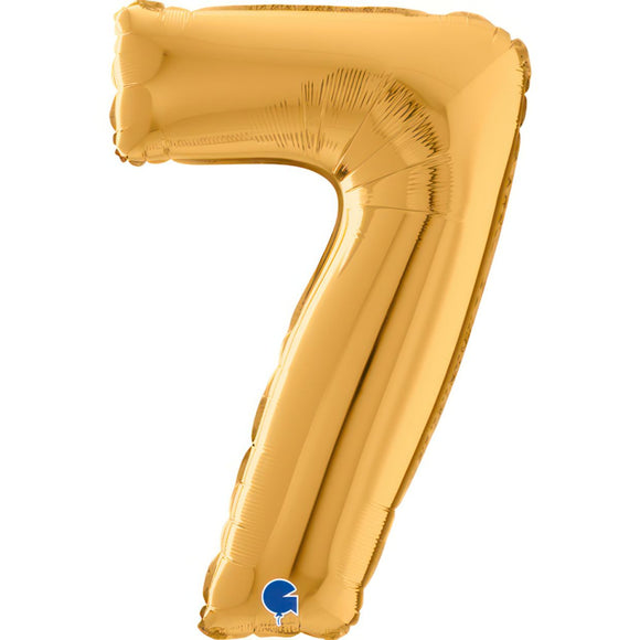 Mid 66cm Numbers GOLD #7
