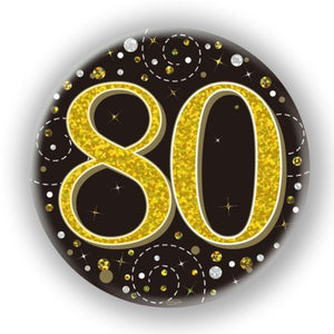 SPARKLING FIZZ BLACK & GOLD BADGE #80