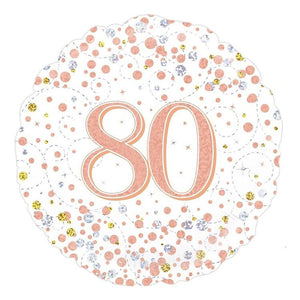 45cm Foil Balloon - 80 (ROSE GOLD)