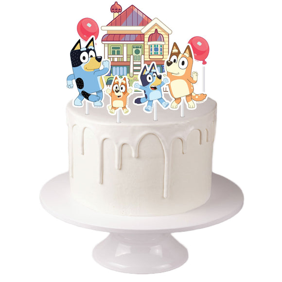 BLUEY CAKE TOPPERS