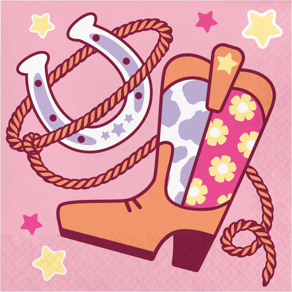 Boots And Bows - Paper Napkins