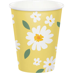Sweet Daisy Paper Cups