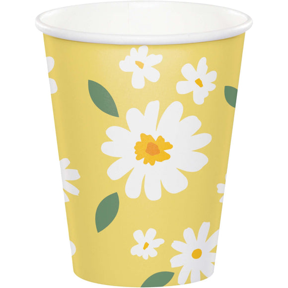 Sweet Daisy Paper Cups
