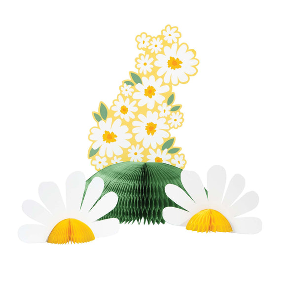 Sweet Daisy Honeycomb Table Centre Piece