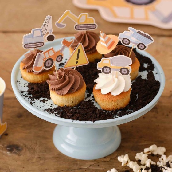 Ginger Ray Diggin' It Cupcake Toppers