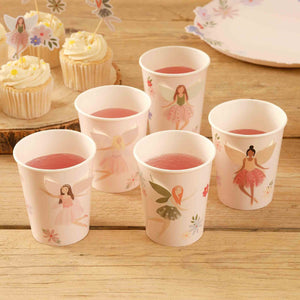 Ginger Ray Fairy Garden 266ml Paper Cups