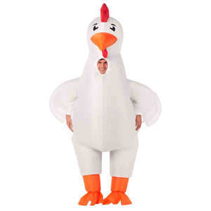 Giant Inflatable Chicken Costume Adult