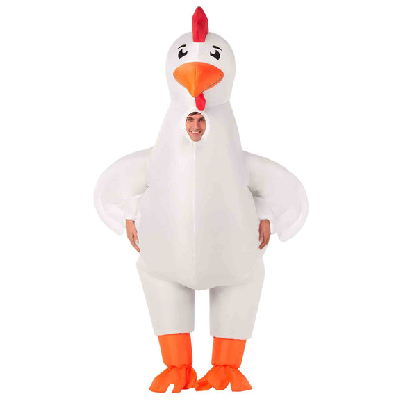 Giant Inflatable Chicken Costume Adult