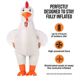 Giant Inflatable Chicken Costume Adult