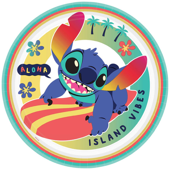 STITCH - Party Paper Plates 23cm