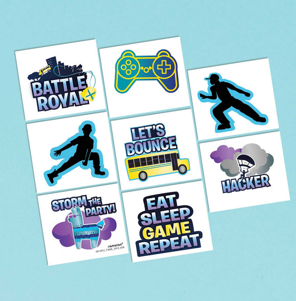 Battle Royal Temporary Tattoos