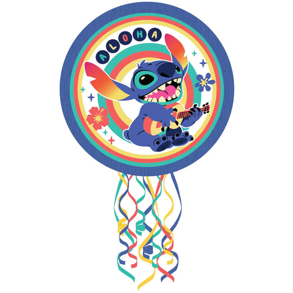 Lilo & Stitch 2D Expandable Pull String Pinata
