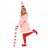 Morph Costumes Christmas Elf Suit Adult Pink M