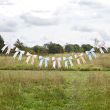 Hootyballoo Tea Party Pastel 3D Card Bow Garland 2.5m