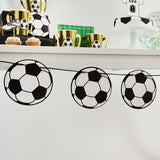 Hootyballoo It's a Goal Football Card Garland 2.5m