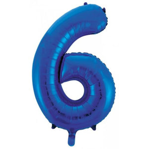 Mid 86cm Numbers BLUE #6